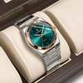 Luxury Men's Watches Waterproof Luminous Date Week Men Watch Stainless Steel Casual Fashion Quartz Man Wristwatch Reloj